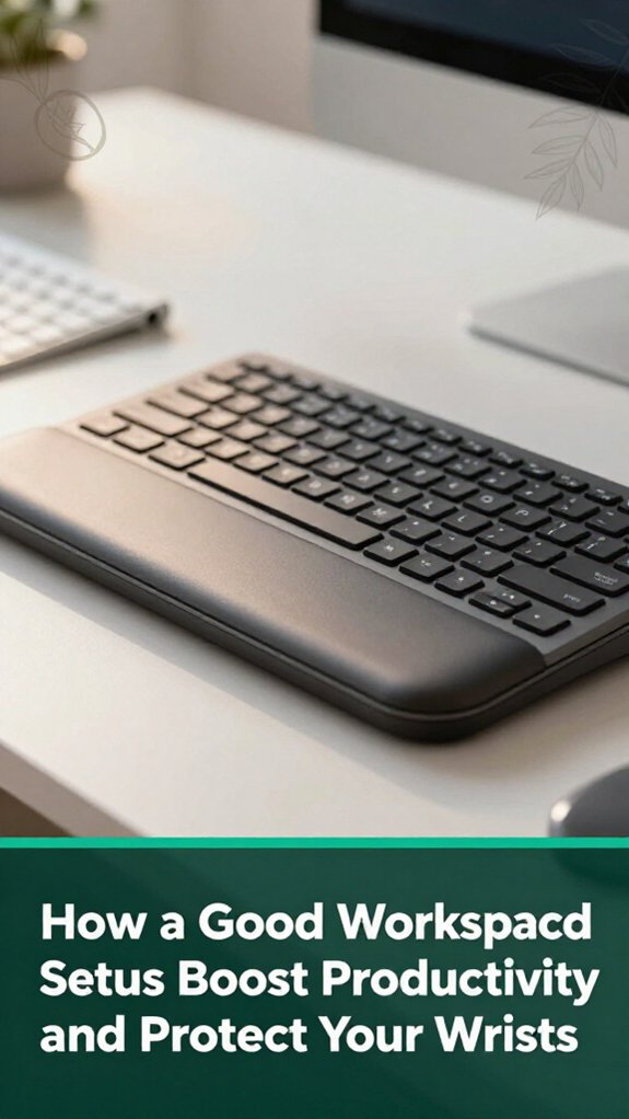 ergonomic setup boosts productivity