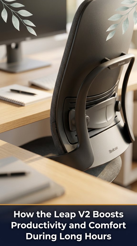 ergonomic support enhances comfort