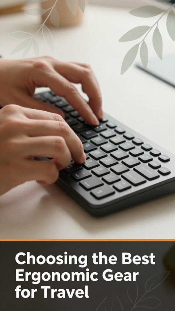 Travel Ergonomics: How to Work Comfortably Anywhere 2 ergonomic travel gear essentials