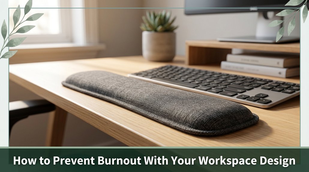ergonomic workspace reduces burnout