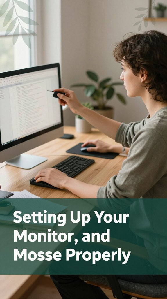 ergonomic workstation setup guidelines