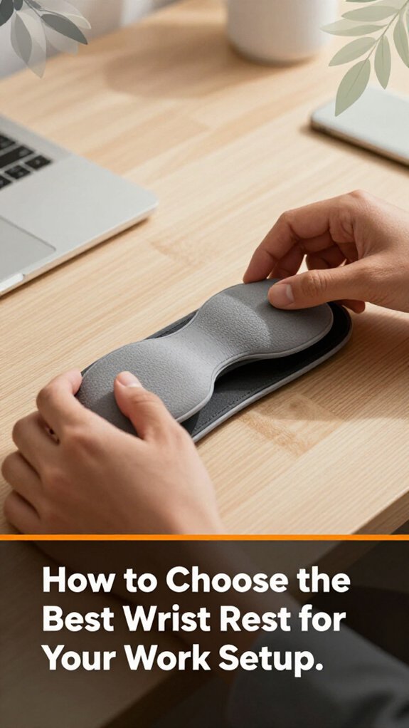 ergonomic wrist rest selection