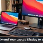 extend laptop display monitor