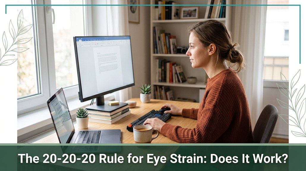 eye strain relief method