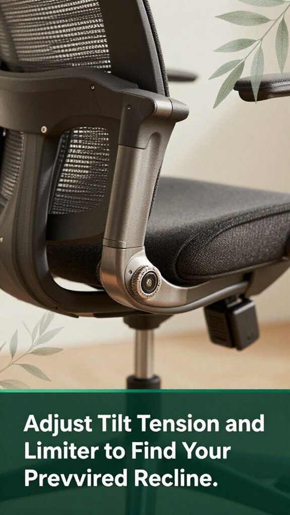 fine tune your recline settings