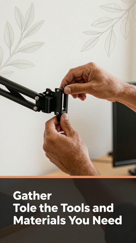 gather tools for installation