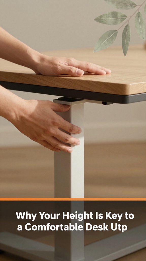 height specific desk ergonomics