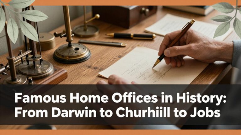historical iconic home workspaces