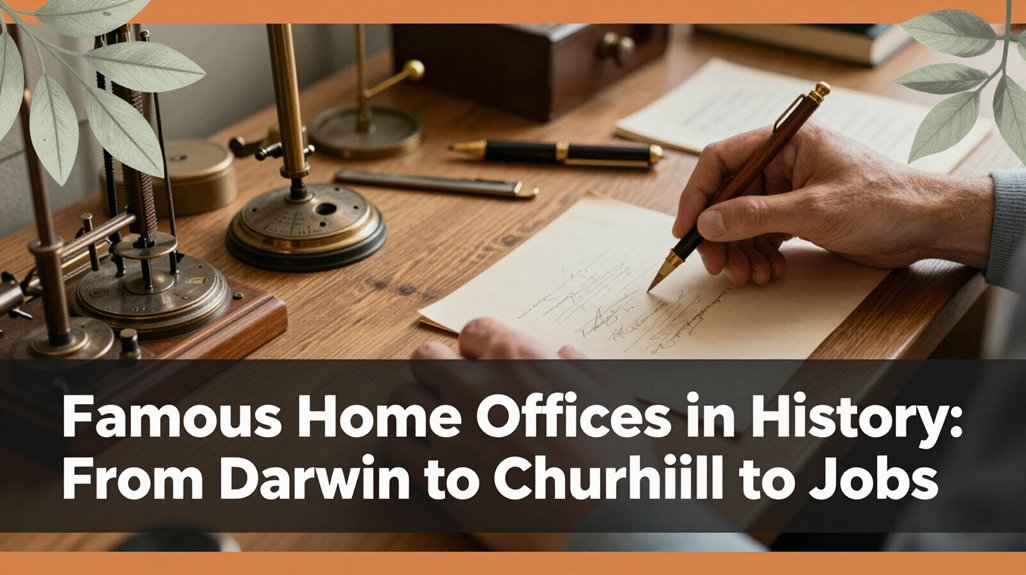 historical iconic home workspaces