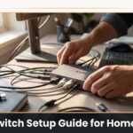 home office kvm switch setup