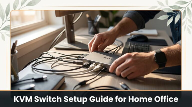 KVM Switch Setup Guide for Home Office 4 home office kvm switch setup