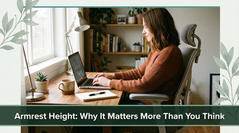 importance of armrest height