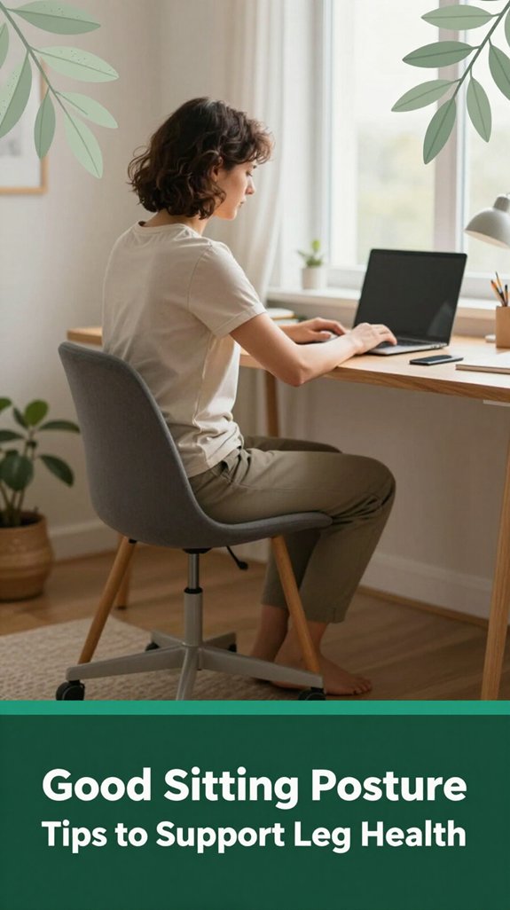 improving sitting posture benefits legs