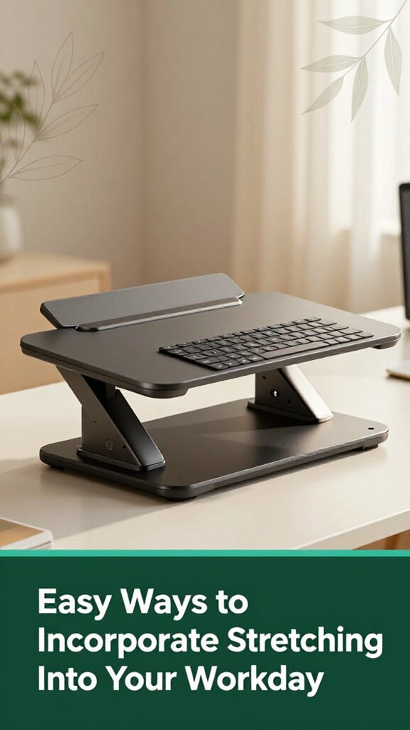 incorporate stretching into work