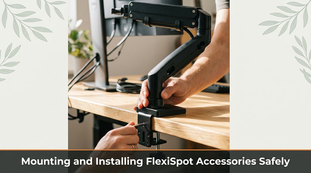 install accessories with care
