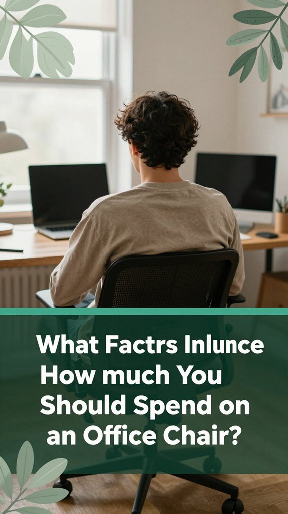 How Much Should You Spend on an Office Chair? 1 invest in ergonomic support