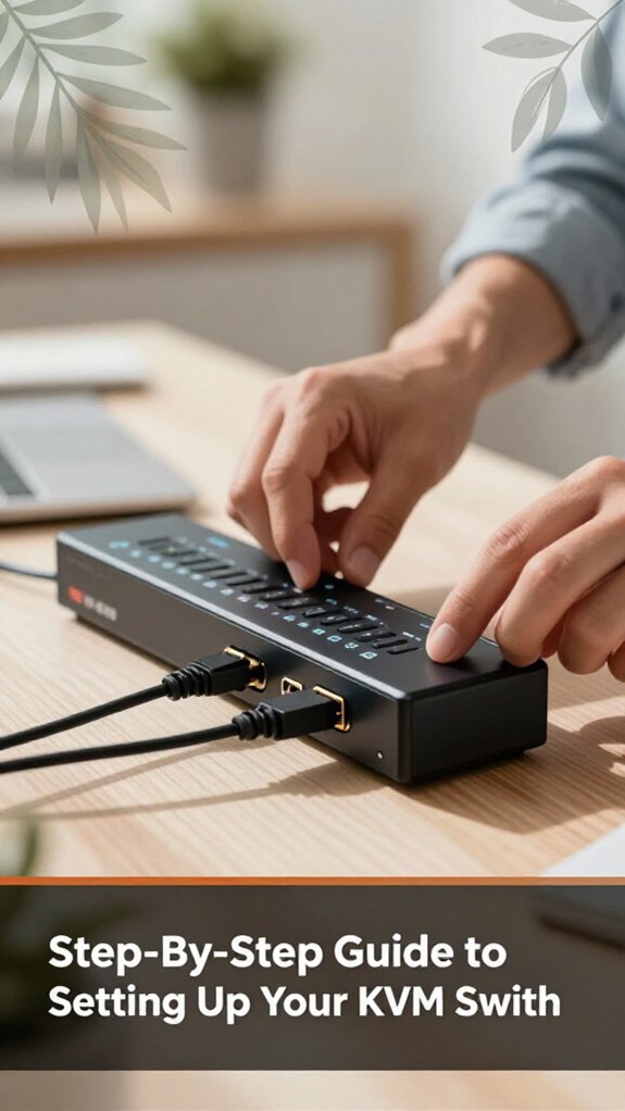kvm switch setup instructions
