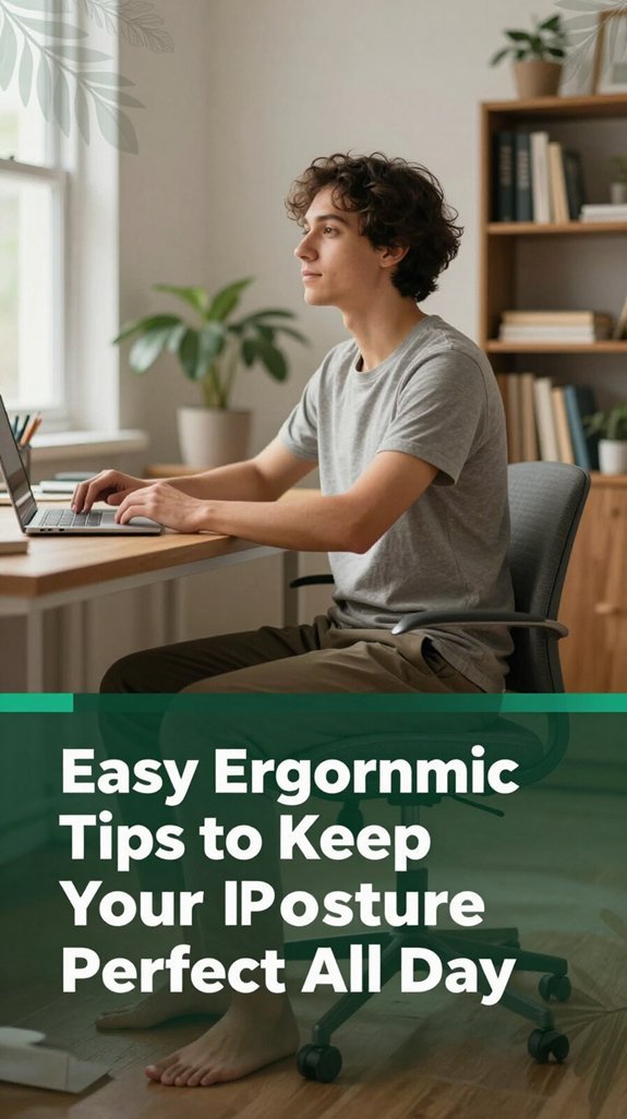 maintain neutral spine posture