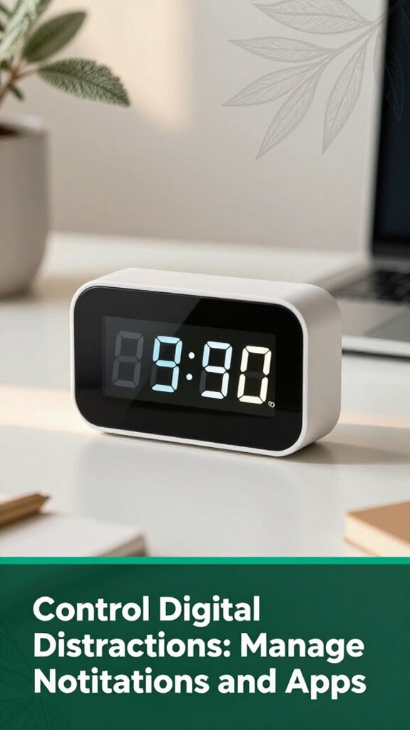 manage notifications for focus
