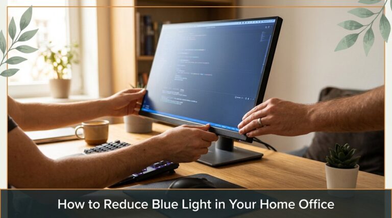 minimize blue light exposure