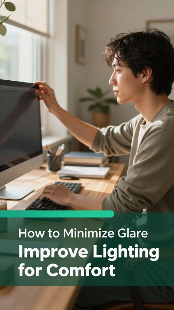 Eye Strain From Screens: 12 Evidence-Based Fixes 3 minimize glare for comfort