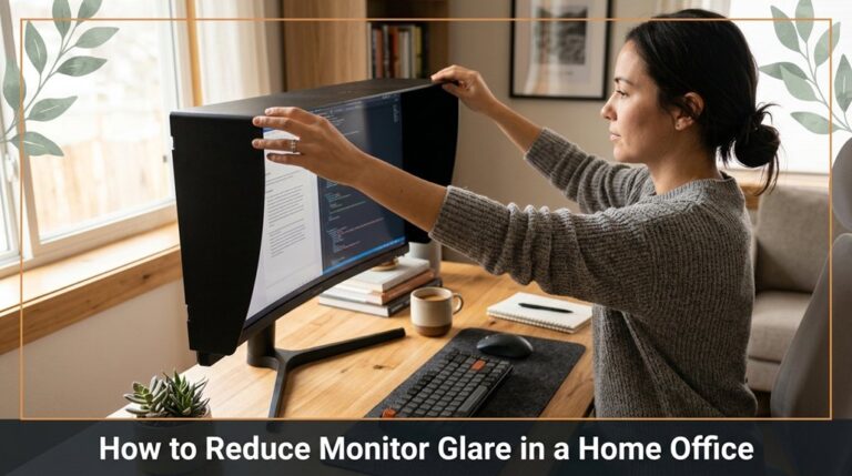minimizing home office glare