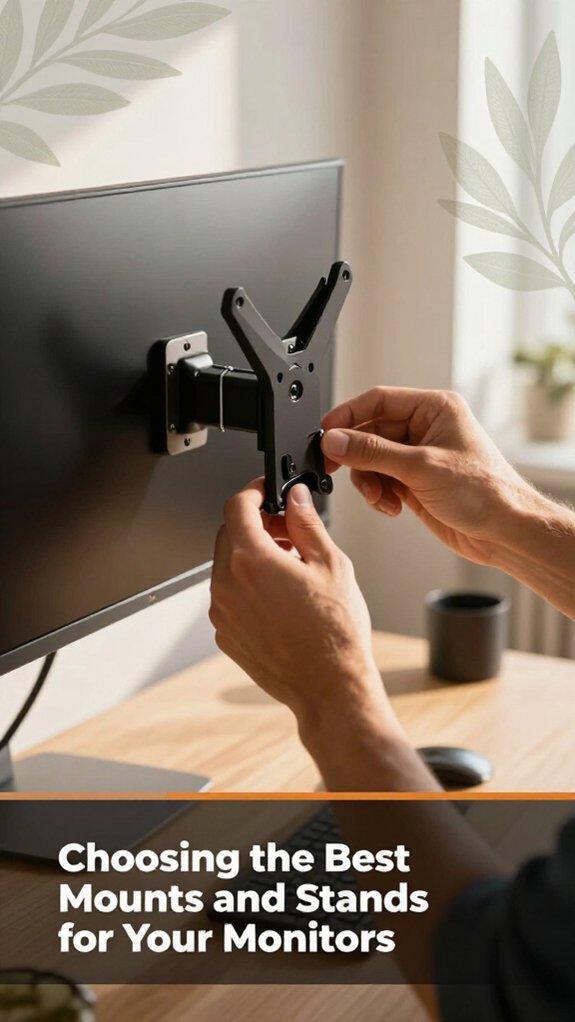 monitor mount compatibility tips