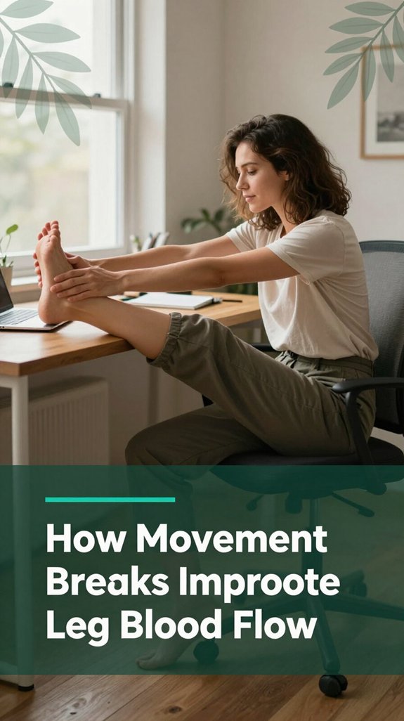 movement boosts leg circulation