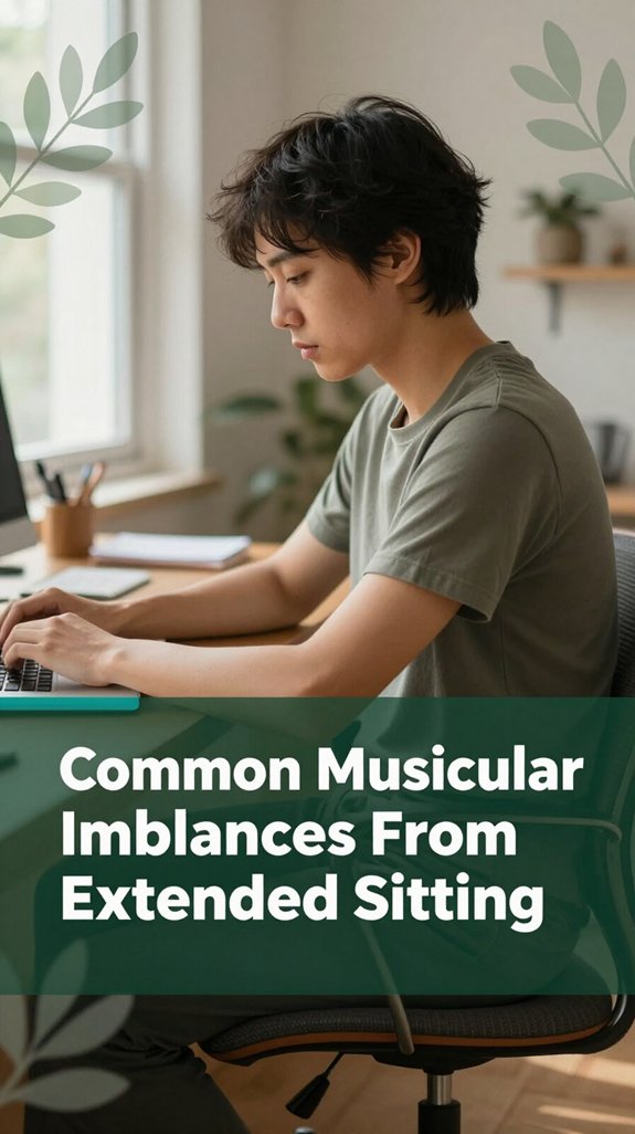 muscular imbalances from sitting
