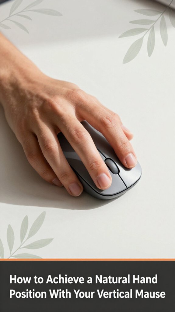 natural grip for comfort