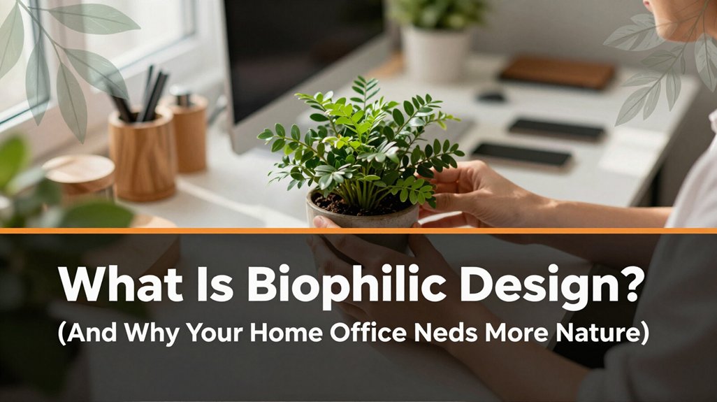 nature inspired home office design