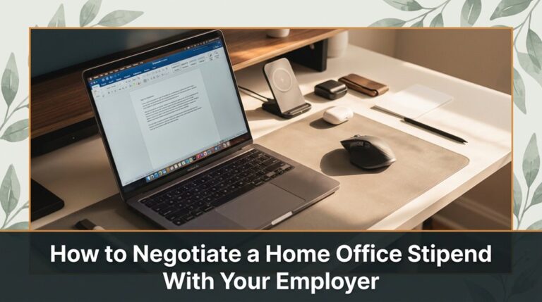 How to Negotiate a Home Office Stipend With Your Employer 3 negotiating home office funding