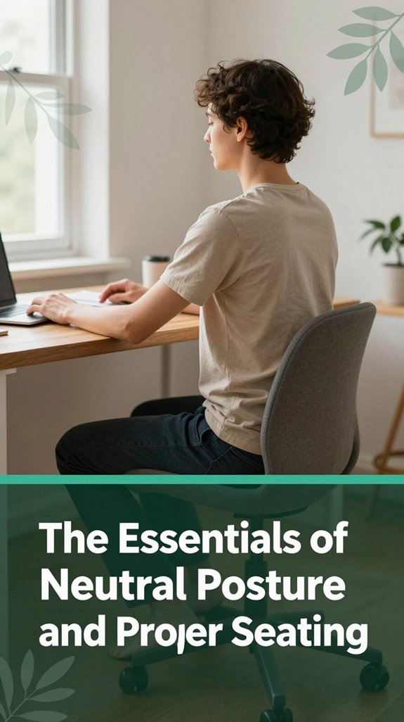 Ergonomics 101: The Science of a Healthy Workstation 1 neutral posture promotes spinal health