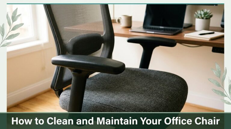 How to Clean and Maintain Your Office Chair 4 office chair cleaning tips