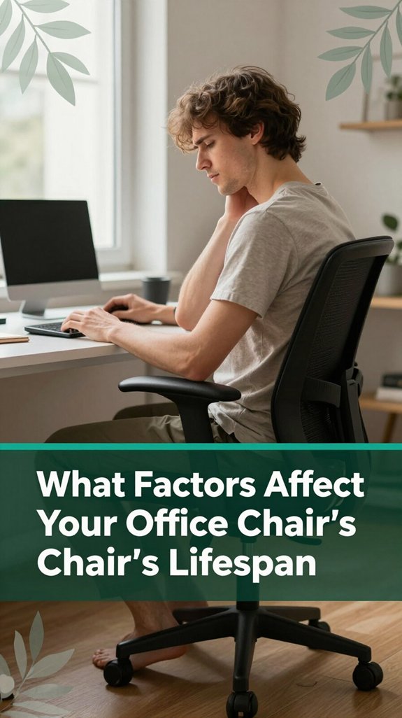 office chair lifespan factors