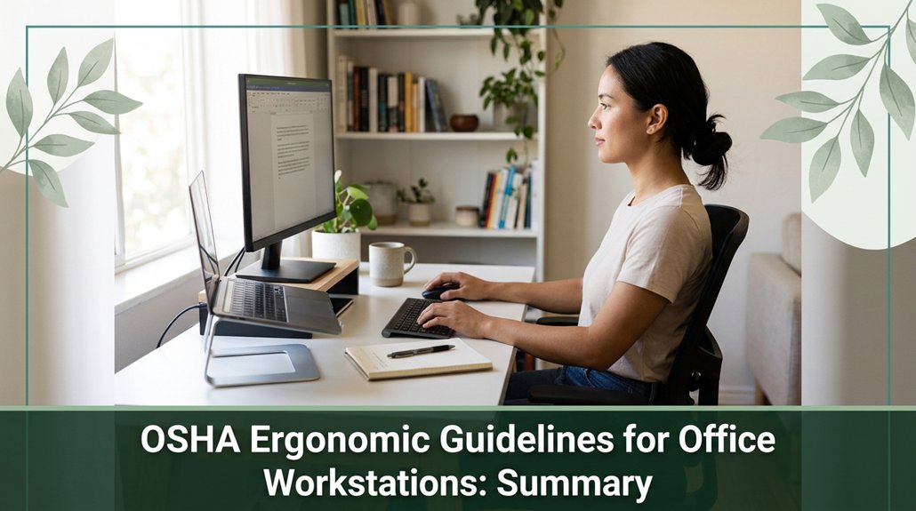 office workstation safety tips
