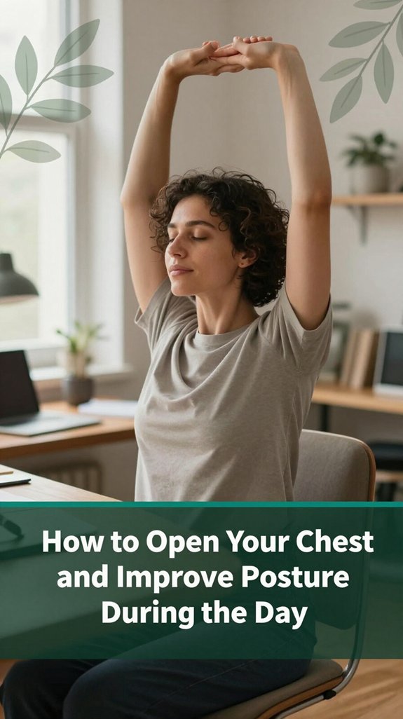 Desk Stretches You Can Do Every 30 Minutes 2 open chest improve posture