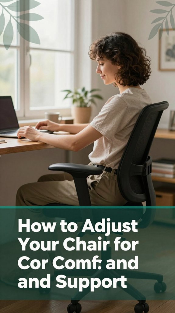 The Best Sitting Posture: A Science-Based Guide 2 optimal chair adjustment tips