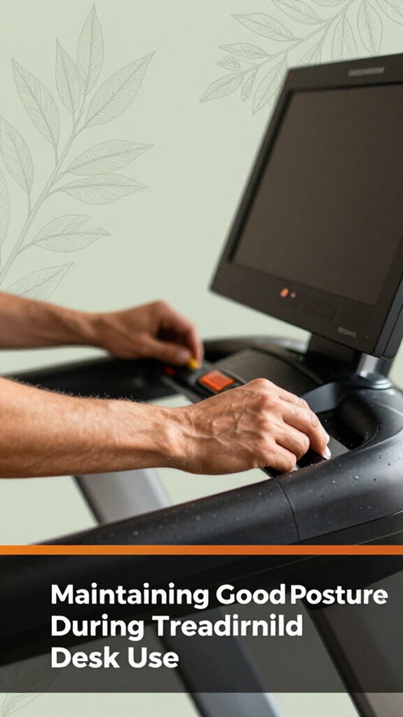 How to Set Up a Treadmill Desk Correctly 4 optimal ergonomic treadmill posture