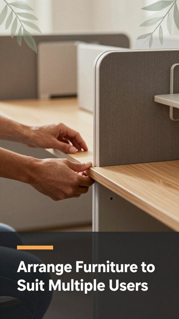 optimal furniture arrangement guidelines