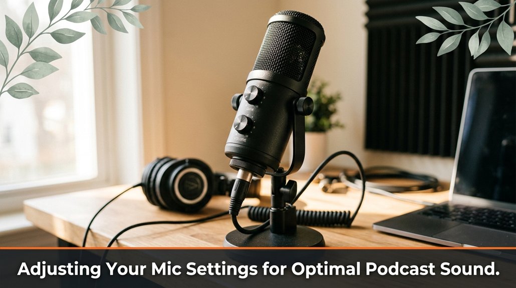 optimal mic setting adjustments