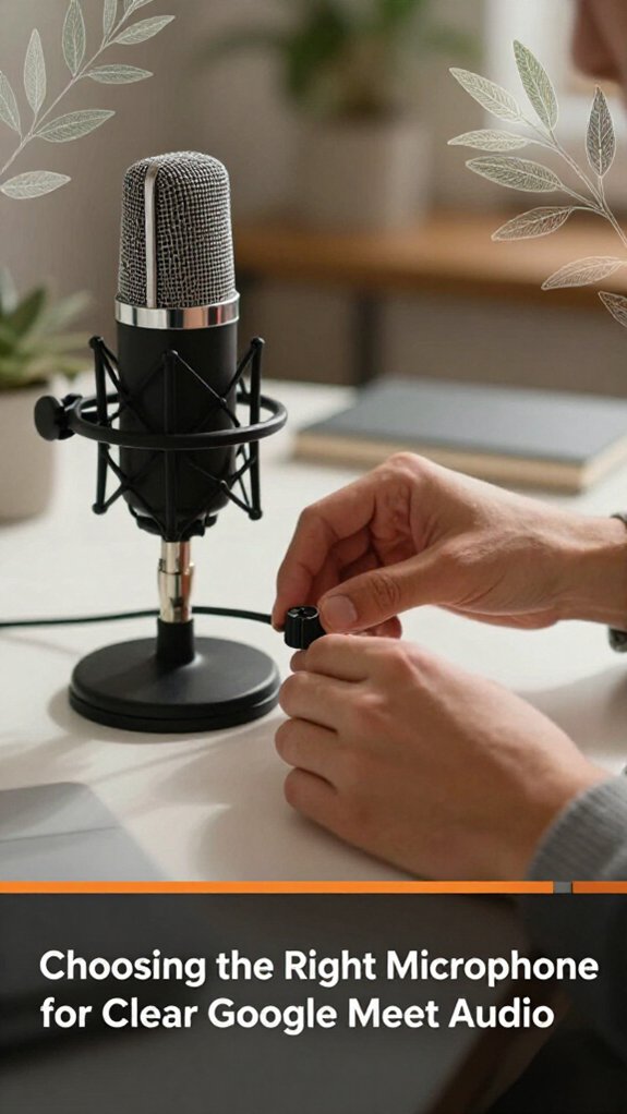 Google Meet Setup: Camera, Lighting, and Audio Tips 2 optimal microphone placement advice