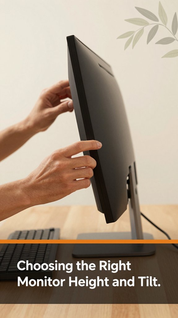 optimal monitor positioning tips
