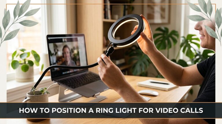 optimal ring light placement