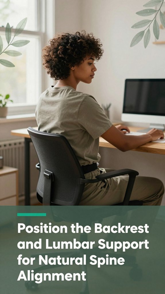 How to Adjust Your Office Chair Correctly: Step by Step 3 optimize chair lumbar support