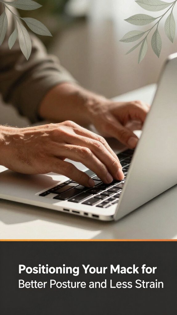 optimize macbook ergonomic setup