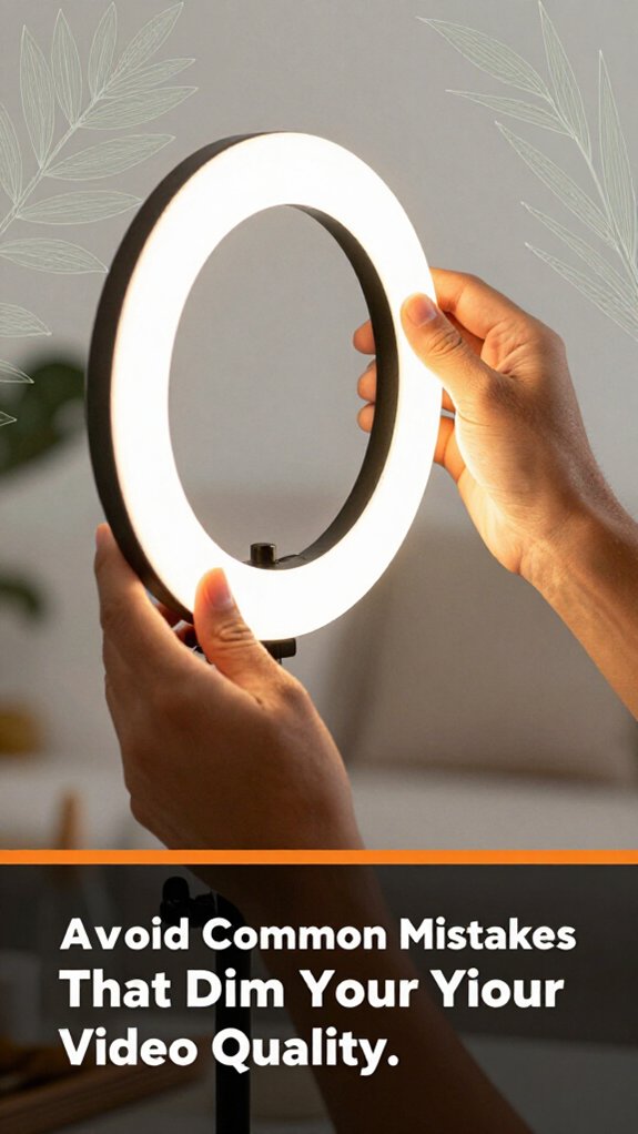 How to Position a Ring Light for Video Calls 4 optimize your video lighting