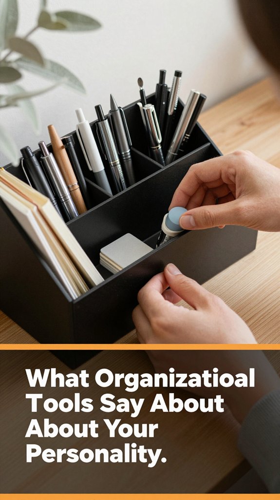 organizational tools reflect personality