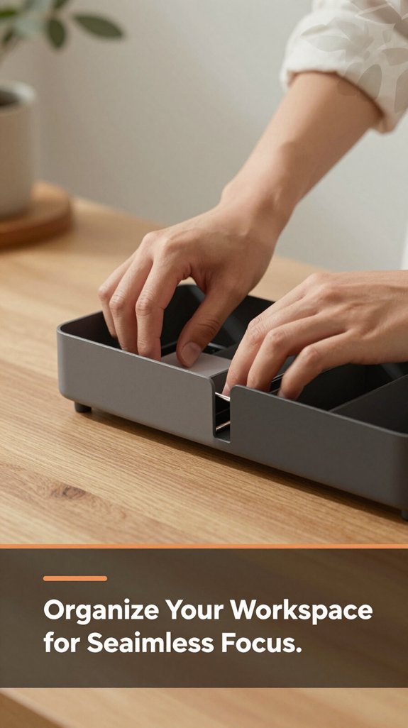 organize for focused productivity