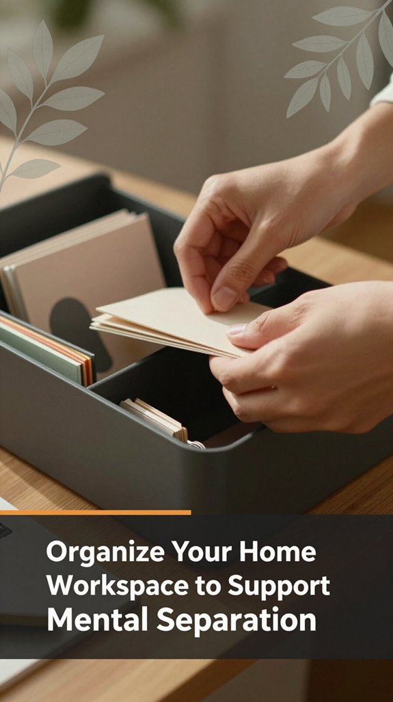 How to Create Psychological Separation Between Work and Home Life 3 organize home workspace effectively